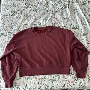 Lululemon Softstreme Perfectly Oversized Cropped Crew